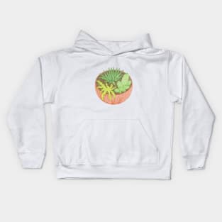 Succulents Kids Hoodie